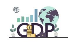 GDP or Gross Domestic Product Growth Presentation. Global Economic...