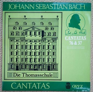 Johann Sebastian Bach / Westfälische Kantorei, Deutsche Bachsolisten, Wilhelm Ehmann - Cantatas 76 & 37