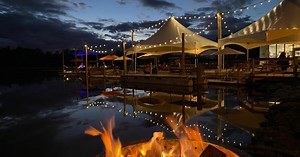 Inside The Lilly Pad, Richmond's hottest waterfront bar and restaurant