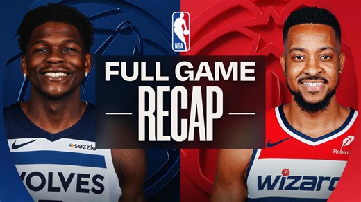 Game recap: Timberwolves 141, Wizards 115
