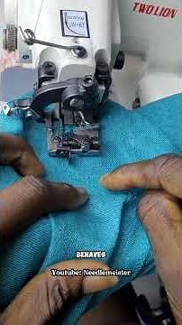 Blind stitch sewing machine #sewingtutorial #sewingtips