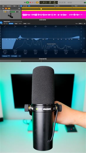 SHURE SM7DB: BEFORE & AFTER EQ