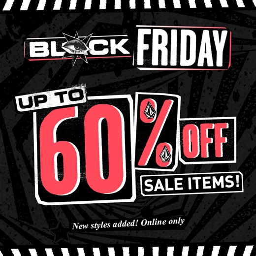70K views | BLACK FRIDAY IS ON  Get Up To 60% Off Sale! | Volcom | Facebook