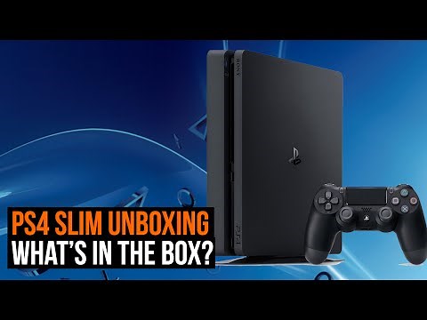 PS4 Slim unboxing - what's in the box?