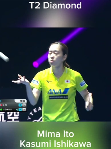 Mima Ito vs Kasumi Ishikawa Part 2 – Intense Table Tennis Clash