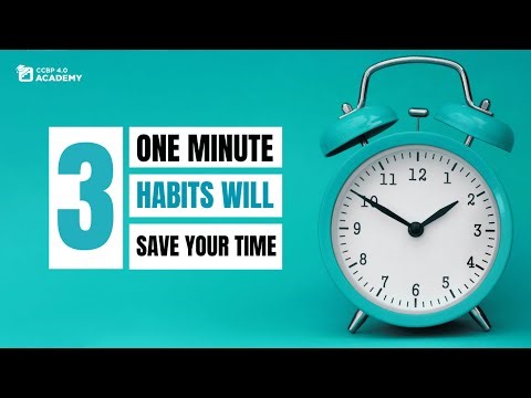 3 One Minute habits that will save your Time: NxtWave podcast | ccbp academy | ccbp 4.0