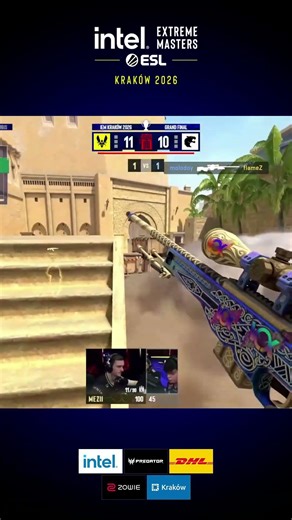 molodoy Wins The CLUTCH 1V2 And TIES THE SCORE #esl #iem #krakow #cs #cs2 #clutch