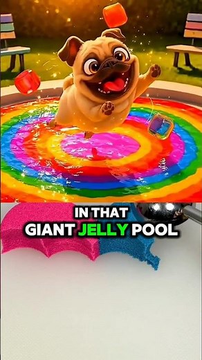 Can I swim in this pool 😂🤣 #pug #mypug #shorts #dogs
