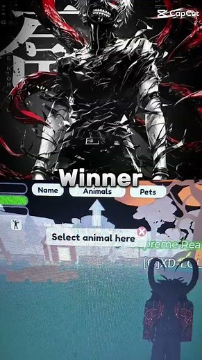 1v2 on Roblox animal simulator