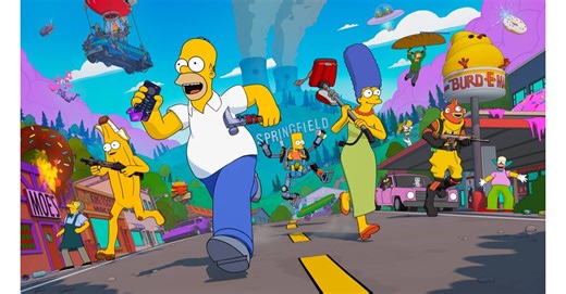 Die Simpsons haben gerade eine der populärsten Fortnite-Figuren umgebracht - und einfach frech verspeist