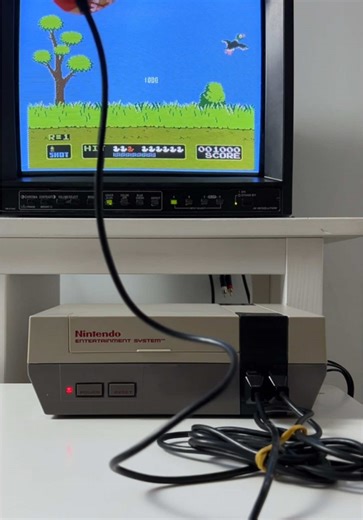 Classic Nintendo NES Duck Hunt Game