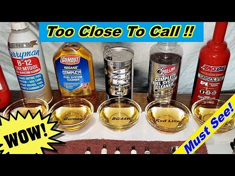 Best Fuel Injector Cleaner, Gumout, BG44K, Berryman B12, Redline, Amsoil PI, Part 5