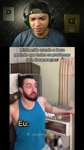 REACT Diogo Matheus - MY MOM SOLVING THE PROBLEMS! 😂