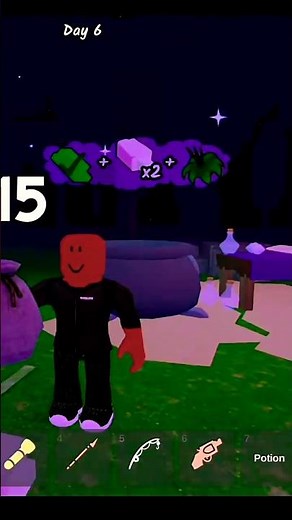 last new Potions Making 💀 99 nights in the forest #roblox #99nightsintheforest #longr #usa