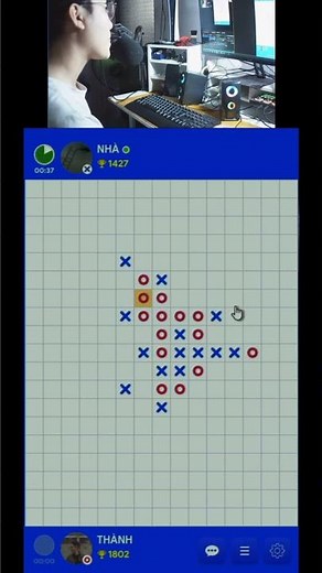 It's possible to subtract 1 viewer || Tic-Tac-Toe #caro #zumby