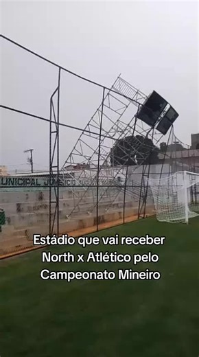 Temporal Danifica Estádio Juvêncio Soares em Montes Claros