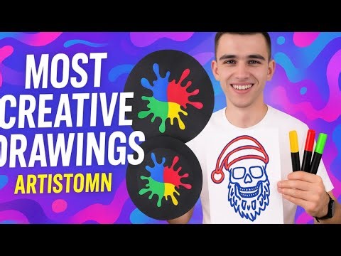 20 INSANE Drawing Ideas You Must Try! ||ARTISTOMN🫶✨🎨