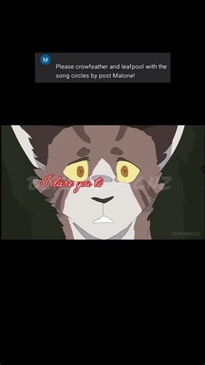 Circles | Crowpool AU edit? | #warriorcats #crowfeather #leafpool #edit