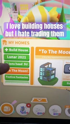 Houses are a great way to gain value in adopt me #builder #adoptme