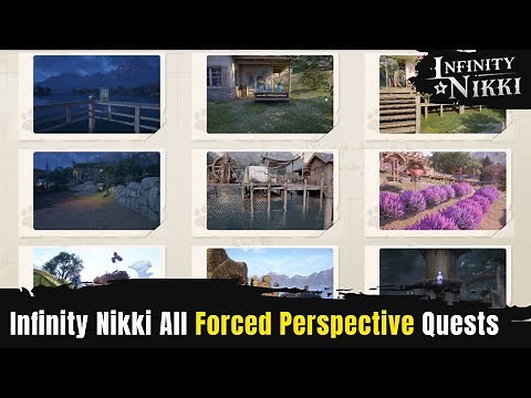 Infinity Nikki All Forced Perspective Quests - Puzzle Solutions (Complete Guide)