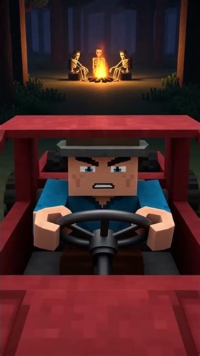 TIME FOR REVENGE! Bob vs. The Skeleton Mob #minecraft #gamingshorts #gaming #minecraftsurvival