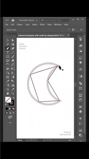 Part 80 | Adobe Illustrator Tutorial | Pen Tool Hack to Create Smooth Curves