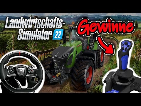 LS22 Verlosung - Perfekte Lenkrad & Joystick für Einsteiger unter 150 €