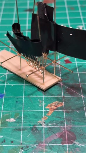 Ball Clacker. You would not believe how long this took just to get this sized up. #miniature #mini