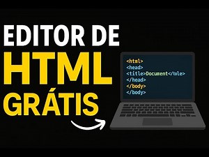 Editor de HTML Online Grátis - Perfeito para Editar Landing Pages