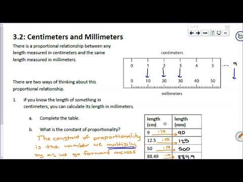 OUR 7.2.3 More About Constant of Proportionality (Part 1 of 2)