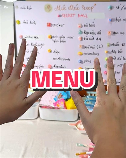 Menu mới nhà Múc Múc Scoop có gì 😍🎀 Múc đã thêm rất nhiều đồ mới trong menu đó. Hôm nay Múc làm clip tổng hợp để khách có thể tham khảo rõ hơn, món nào cũng luôn cập nhật mẫu mã nhe Mọi người vào nick để xem những đơn hàng shop đã làm nha, mua dùng hay làm quà đều phù hợp ạ 💖 Khi đặt đơn các bạn có thể lựa màu yêu thích và 2 món bạn không lấy nhé 🥰 💌 Liên hệ qua Tiktok để order. #mucmucscoop #scoopy #viral #musthave #fyp