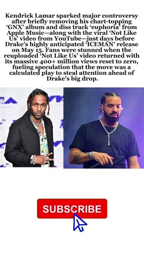 Kendrick Lamar’s “Not Like Us” RESET Sparks Drake Conspiracy Theories 😳🔥#drake #kendricklamar