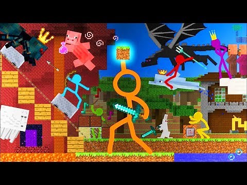 Puse Voz a Animación vs. Minecraft Temporada 1 (Episodios 1 a 14)