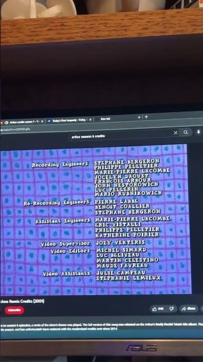Arthur Season 6 End Credits (Correct Version)