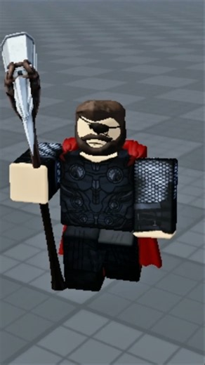 I tried the THOR script in ForgeGUI #roblox #trending #gaming