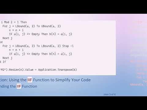 Mastering the IIF Function in VBA Loops for Excel