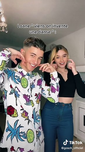 Inventer une danse avec Loane et son adorable couple - Gosh et Loane