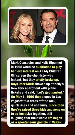 Mark Consuelos & Kelly Ripa’s Vegas Elopement 🧥🕶