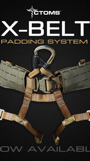 CTOMS Inc. on Instagram: "CTOMS Inc. introduces the X-Belt PS Gen III, an upgraded version of our reliable X-Belt Padding System and MGTD Systems lineup. Designed as a full-duty battle belt, it offers proven durability for military, law enforcement, and operational professionals. The belt provides streamlined load-bearing capabilities and excels in assault climbing, rappelling, rope access, helicopter operations, and rescue missions—helping control chaos in critical environments. This low-profil