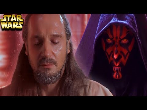 Why Qui-Gon Meditating TERRIFIED Darth Maul