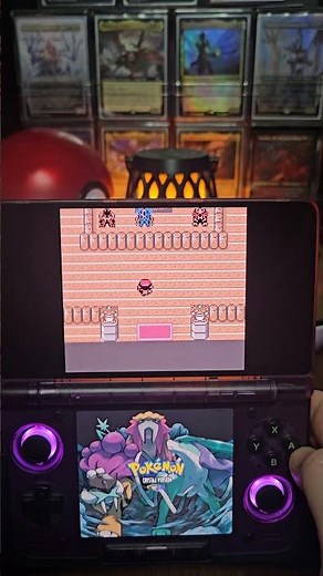 Pokémon Crystal (GBC) – Suicune Revealed in the Tin Tower 🌊✨