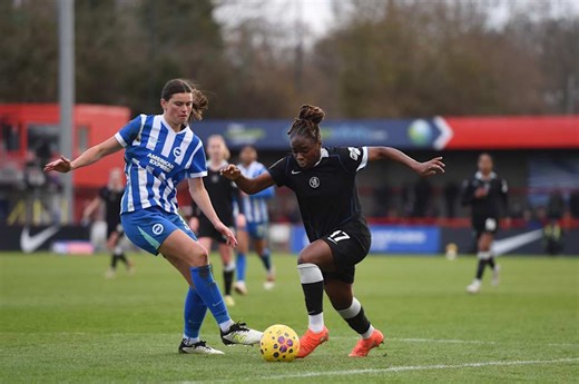 Sandy Baltimore nominated for WSL Goal of the Month
