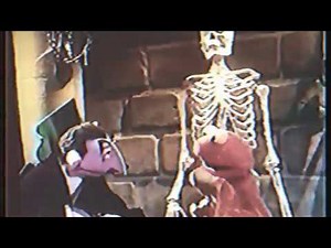 Sesame Street Elmo Says BOO! (Me as Ghost)