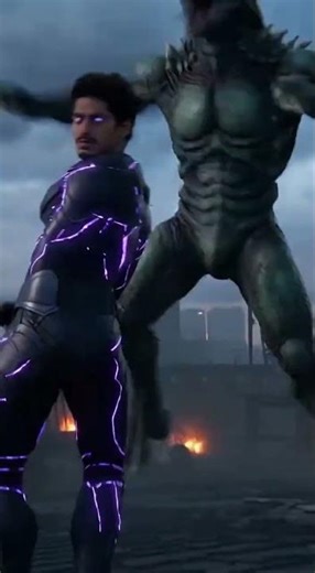 Superman tale on alien (🦸vs👽) #superman #alien #seens #movie #atiksworld