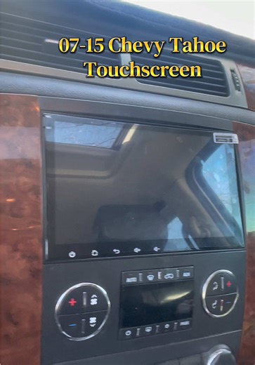 Upgrade Your Chevy Tahoe with a New Touchscreen Radio