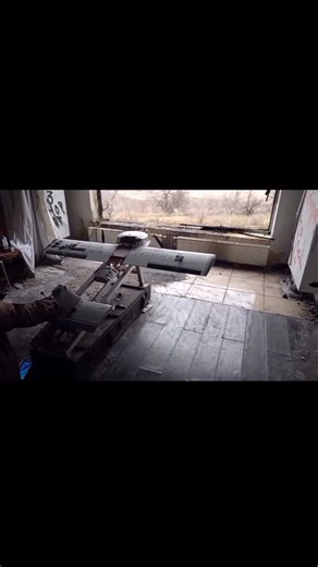 drone_wars_2.0 on Instagram: "📸: A Russian Molniya drone failed to take off and exploded seconds after its nose crashed into the ground in front of them — The Molniya is a low-cost Russian fixed-wing strike drone constructed from simple materials such as aluminum tubes, plywood wings, and foil-coated surfaces, which makes it cheap to manufacture and deploy in large numbers . Despite its simplicity, it can carry a payload of approximately 5–7 kilograms and typically has an effective range of aro