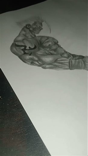 goku drawing | Goku sketch | Goku sketch realistic | how to draw Goku | #artistskyadav #shorts #yt