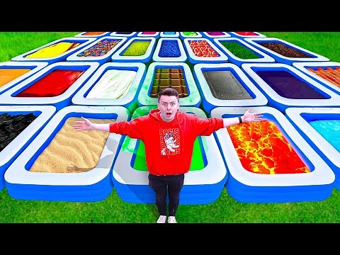 30 ZÁHADNÝCH BAZÉNŮ A POUZE JEDEN PRO KONEC! 😱😬