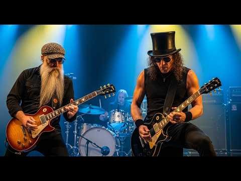 Led Zeppelin, Jimi Hendrix, Deep Purple, ZZ Top 🔥 Fast Blues Rock Guitar Hits 🎸 High Energy Riffs