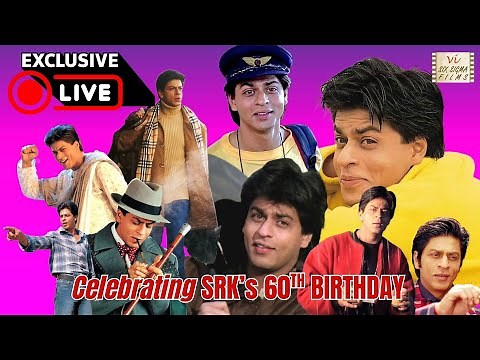 LIVE Shah Rukh Khan Birthday 2025 | Best Of SRK Moments | Exclusive Footage